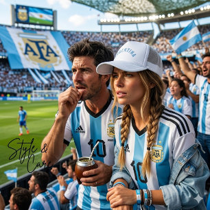 Personalisierte ARGENTINA Text Fett Trucker-Mütze Truckerkappe