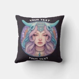 PERSONALISIERTE ARIEN ZODIAC SIGN KISSEN