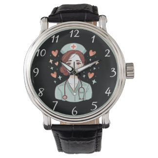 Personalisierte Armbanduhr für Krankenschwestern |