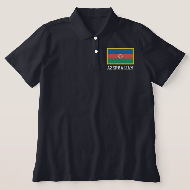 Personalisierte Aserbaidschan-Flagge (Design Vorderseite)