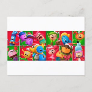 Personalisierte AstroLOLogy Weihnachtskarte Postkarte