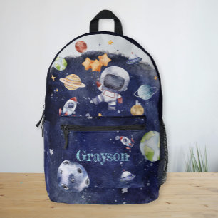 Personalisierte Astronauten Bedruckter Rucksack