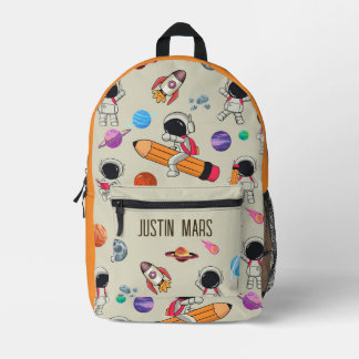 Personalisierte Astronauten und Planeten Zurück zu Bedruckter Rucksack