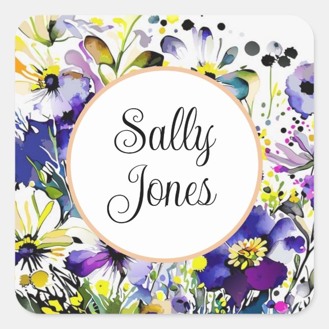 Personalisierte Aufkleber (Vorderseite)