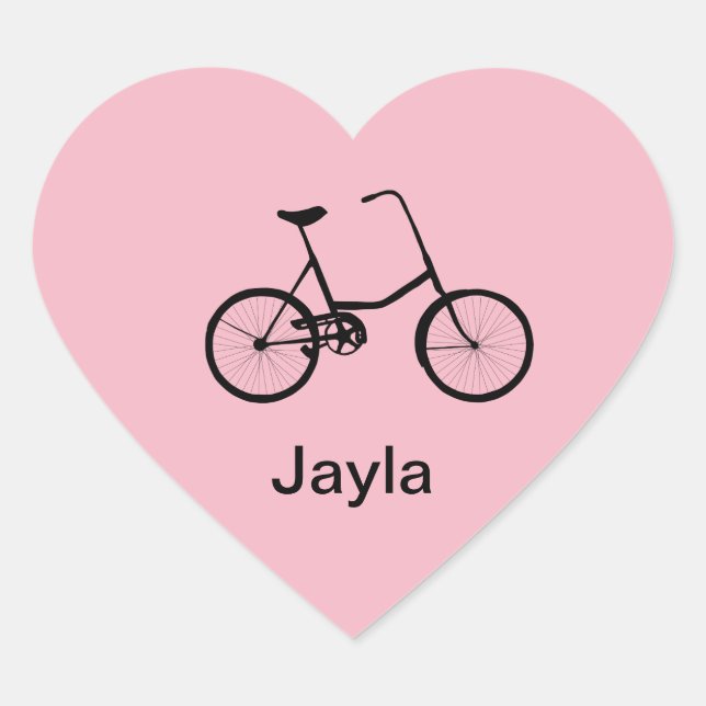 Personalisierte Aufkleber für das Fahrrad (Vorderseite)