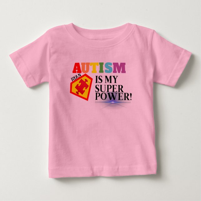 Personalisierte Autismus ist mein T - Shirt der Su (Vorderseite)