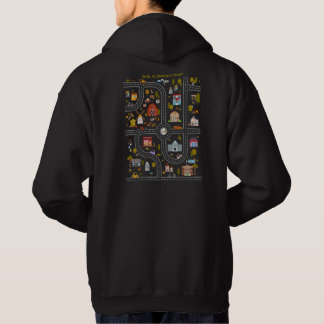 Personalisierte "Autos auf dem Rücken des Vaters s Hoodie