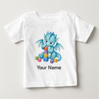 Personalisierte Baby-Drachen-Block-Spielzeuge für