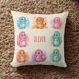 Personalisierte Baby Dragons Kissen