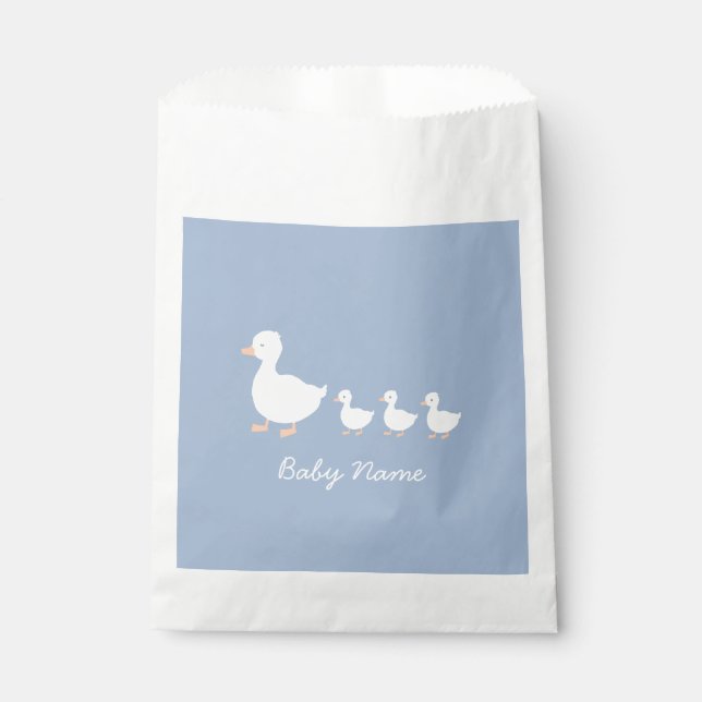 Personalisierte Babydusche fördert die Taschen in  Geschenktütchen (Vorderseite)
