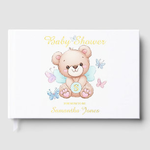 Personalisierte Babydusche Gästebuch