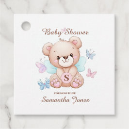 Personalisierte Babydusche Geschenkanhänger