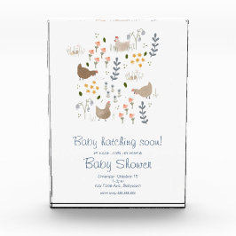 Personalisierte Babydusche Keepskae Fotoblock