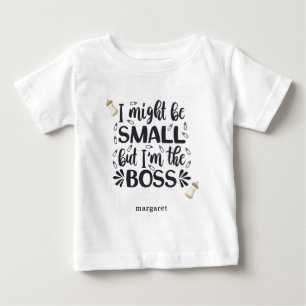Personalisierte Babyflaschen, die ich vielleicht k Baby T-shirt