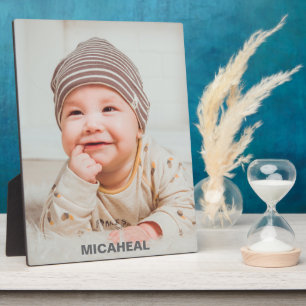 Personalisierte Babyrahmen & Fotodisplay Fotoplatte
