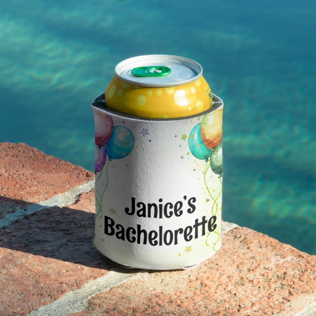 Personalisierte Bachelorette Dosenkühler (In Situ Pool)