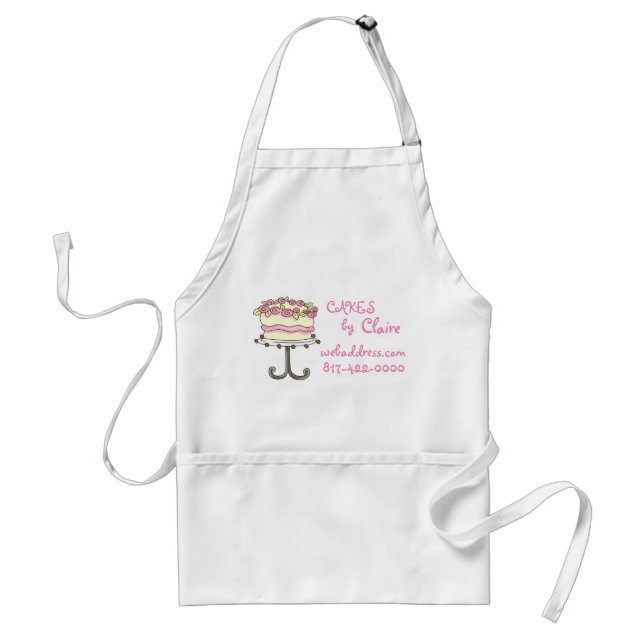 Personalisierte Bäckerei Schürze (Vorne)