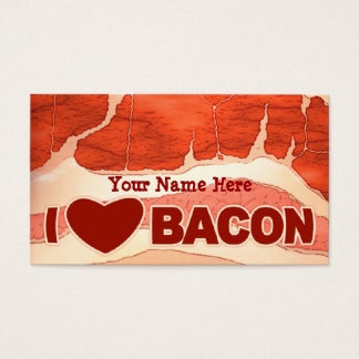 Personalisierte Bacon-Liebe
