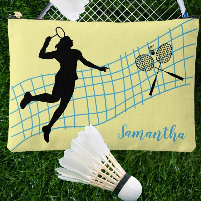 Personalisierte Badminton Lover Zubehörtasche (Von Creator hochgeladen)