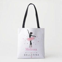 "Personalisierte Ballerina-Tasche | Benutzerdefini Tasche