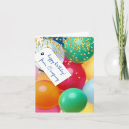 Personalisierte Ballone Konfetti Geburtstag