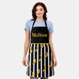 Personalisierte Bananen und Zitronen Schürze