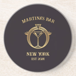 Personalisierte Bar Signieren Bar Untersetzer mit 