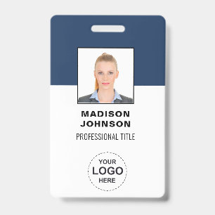 Personalisierte Barcode-ID-Karten mit Logo und Fot Ausweis