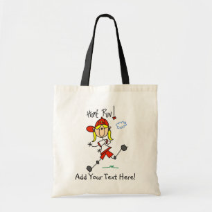 Personalisierte Baseball-Homerun-Tasche Tragetasche