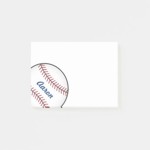 Personalisierte Baseball-Post-it-Notizen-Geschenke Post-it Klebezettel