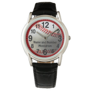 Personalisierte Baseball-Uhr für Männer oder Armbanduhr