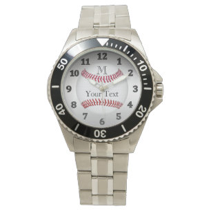 PERSONALISIERTE Baseball-Uhren für Männer und Armbanduhr