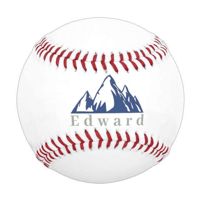 Personalisierte Baseballs, kundenspezifisch eingra Baseball (Vorderseite)