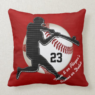 Personalisierte Baseballthrow-Kissen mit IHREM Kissen
