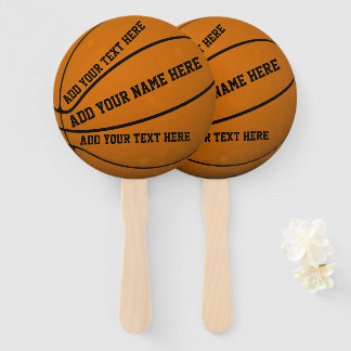 Personalisierte Basketball Fächer