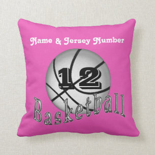 Personalisierte Basketball-Kissen mit NAMEN und Kissen