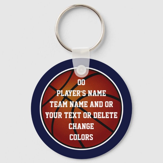 Personalisierte Basketball-Schlüsselanhänger Bulk, Schlüsselanhänger (Vorderseite)