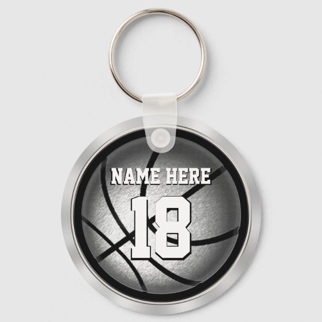 Personalisierte Basketball-Schlüsselanhänger Schwa Schlüsselanhänger (Vorderseite)