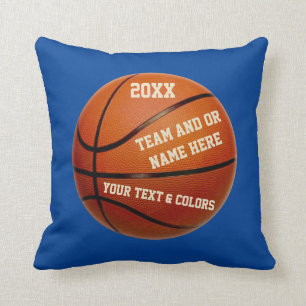 Personalisierte Basketball-Spieler-Geschenke IHRE Kissen