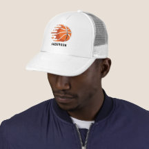Personalisierte Basketball-Trainer-LKW-Fahrer-Mütz