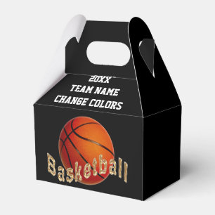 Personalisierte Basketballfavoriten, Boxen, JEDE F Geschenkschachtel