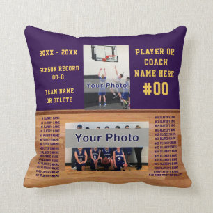 Personalisierte Basketballgeschenke für Spieler, Kissen
