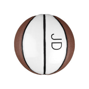 Personalisierte Basketballinitialen Mini Basketball