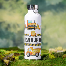 Personalisierte Bauwasserflasche