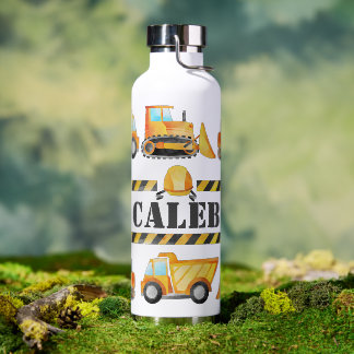 Personalisierte Bauwasserflasche Trinkflasche