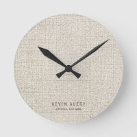 Personalisierte Beige Linen Textur