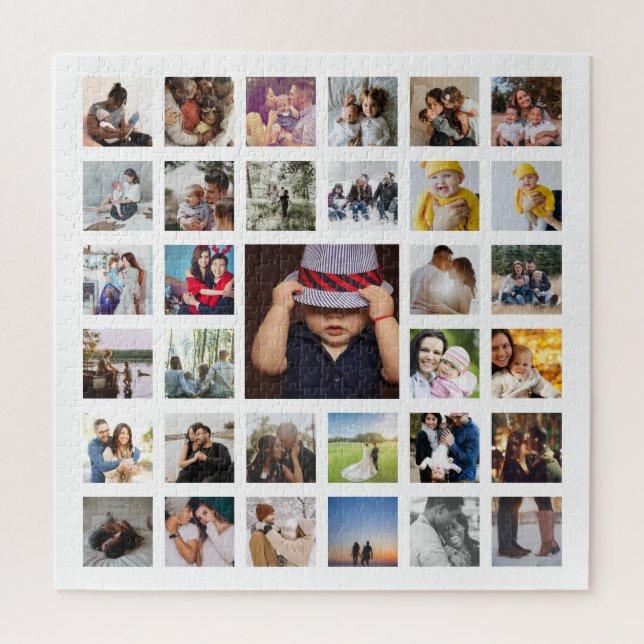Personalisierte benutzerdefinierte Collage (Vertikal)