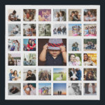 Personalisierte benutzerdefinierte Collage Künstlicher Leinwanddruck<br><div class="desc">33 Foto Template Personalisiert Made Collage Imitate Leinwand Wandkunst aus Ricaso - perfekt bewahren - die Hintergrundfarbe ändern,  indem Sie auf "Weiter anpassen" klicken</div>