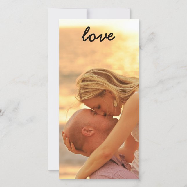 Personalisierte benutzerdefinierte Foto- und Texte (Vorderseite)