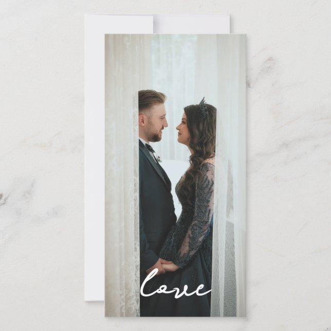 Personalisierte benutzerdefinierte Foto- und Texte (Vorderseite)